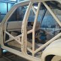 Car primed and sealed, ready for paint.
